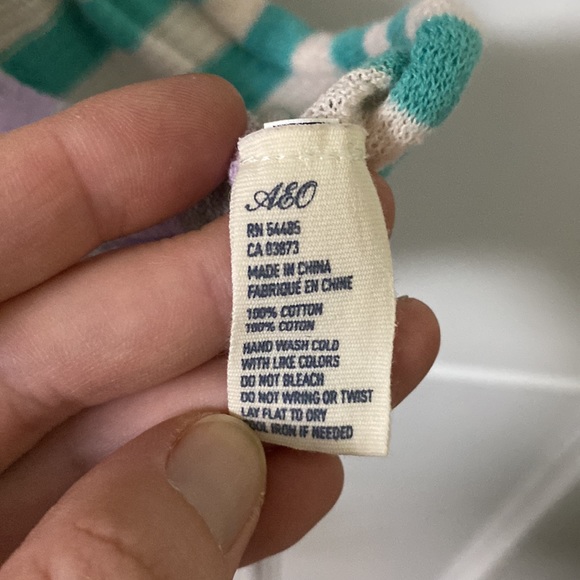 Scarf bundle : AEO multi color striped infinity scarf and others - Picture 4 of 4